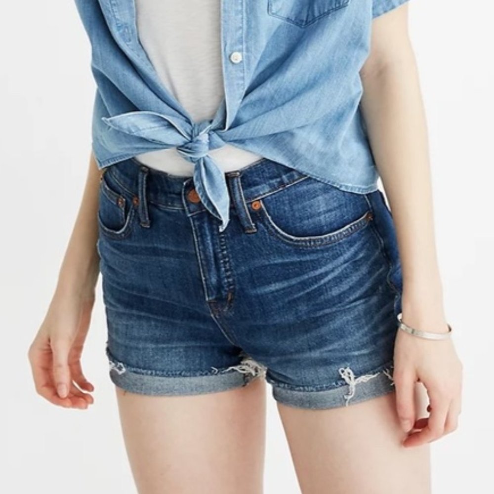 Madewell High-Rise Denim Shorts
